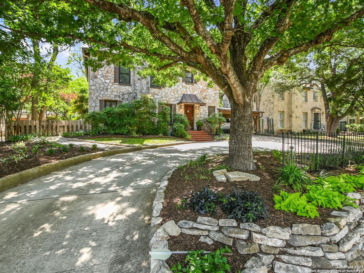 A 1938 stone home built by San Antonio real-estate mogul H.C. Thorman is now for sale