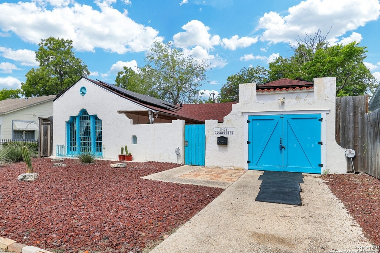 A cute San Antonio hacienda for sale looks like Frida Kahlo could have lived there