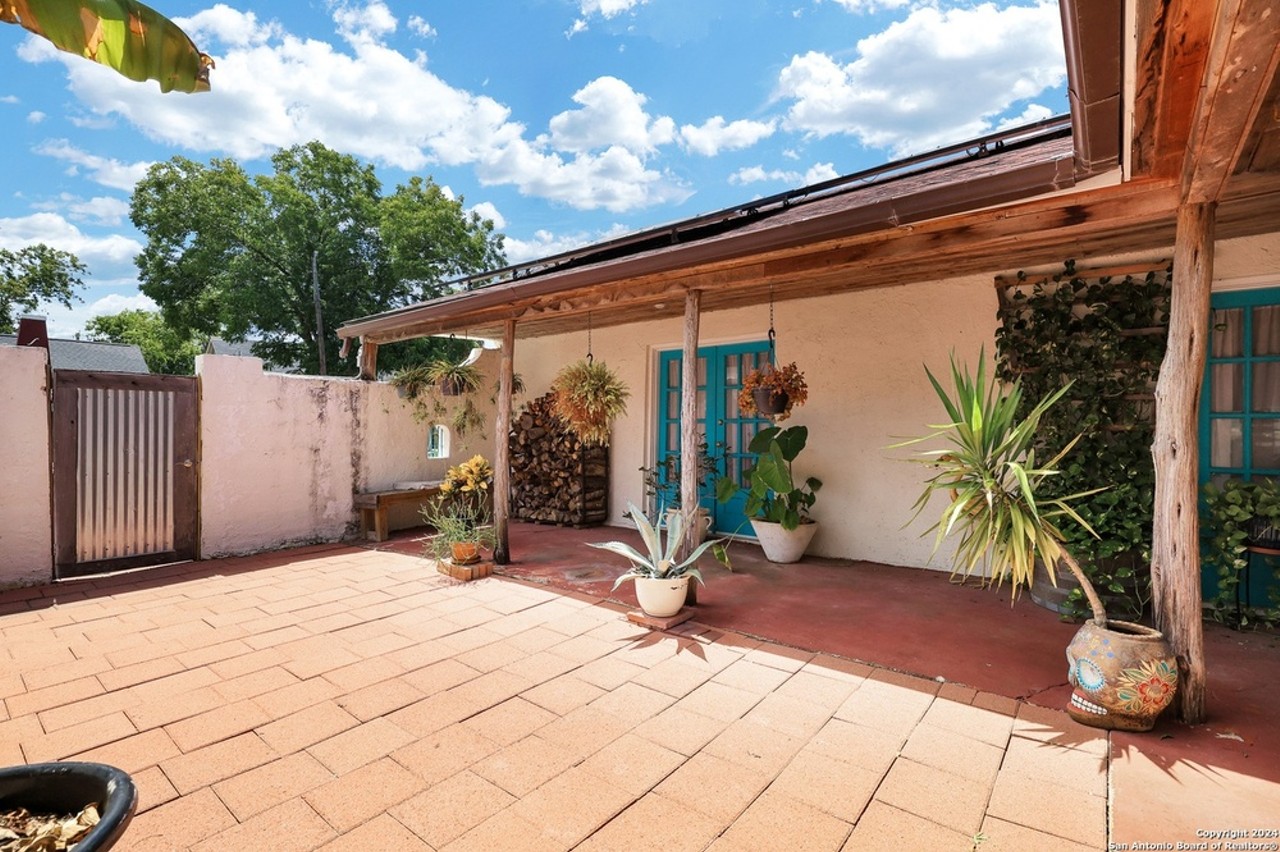 A cute San Antonio hacienda for sale looks like Frida Kahlo could have lived there