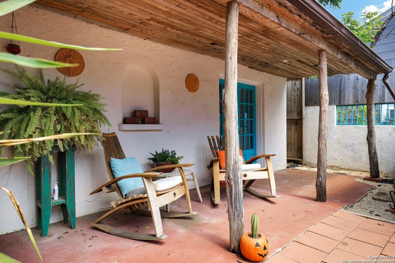 A cute San Antonio hacienda for sale looks like Frida Kahlo could have lived there