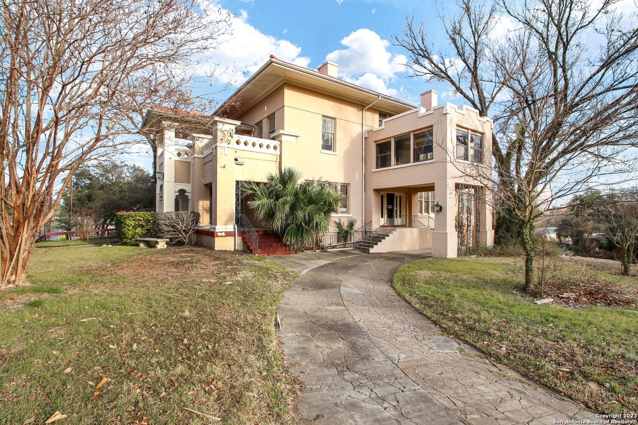 A historic San Antonio home saved from demolition by chef Andrew Weissman is back on the market