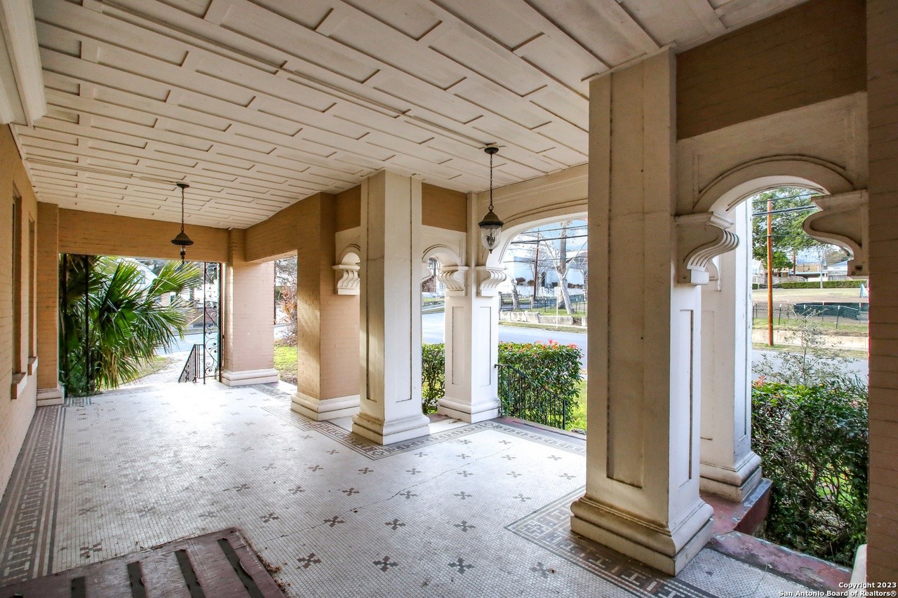 A historic San Antonio home saved from demolition by chef Andrew Weissman is back on the market