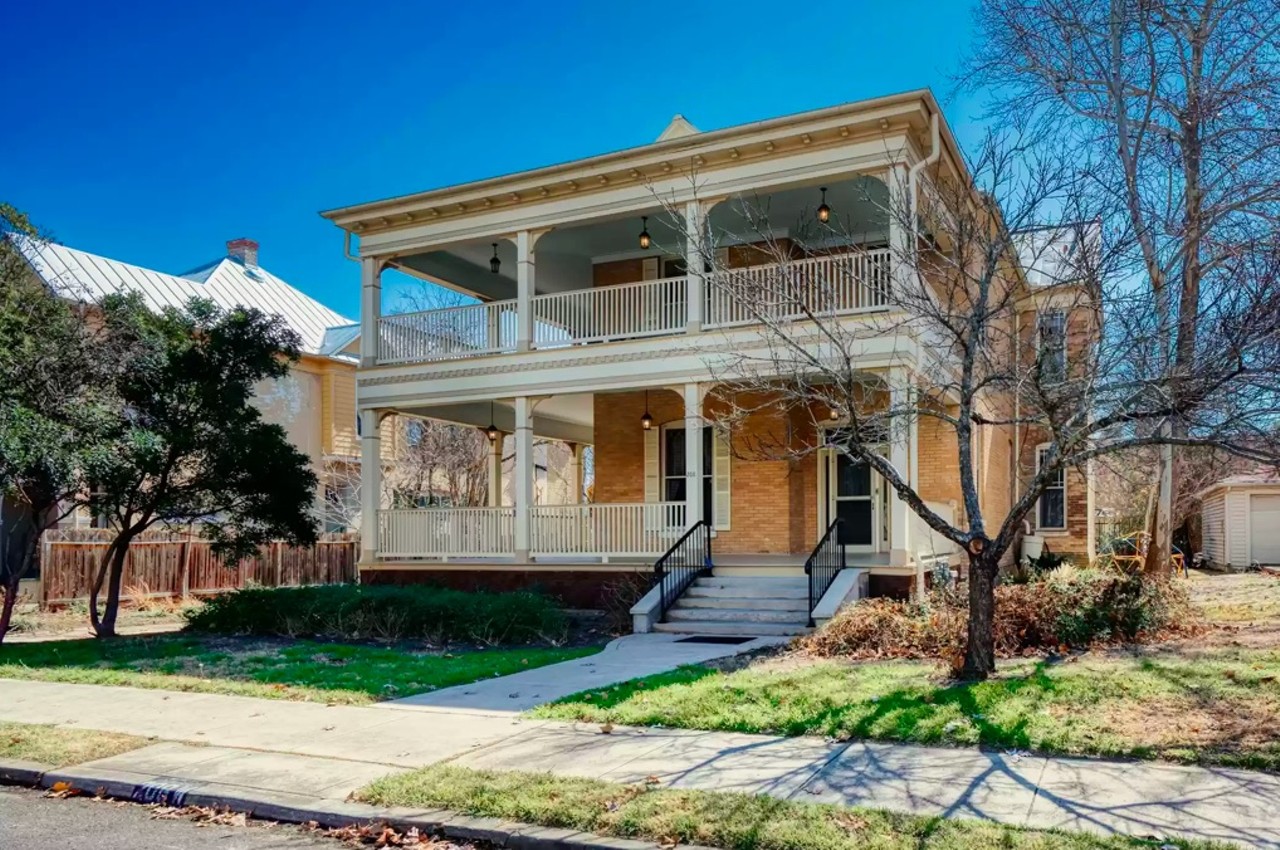 A home for sale near San Antonio's San Pedro Park remains largely as it was when it was built in 1900