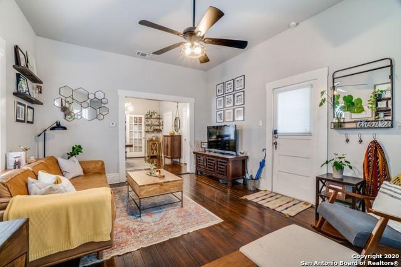 A quaint and colorful 1920 cottage is on the market in San Antonio's Government Hill area