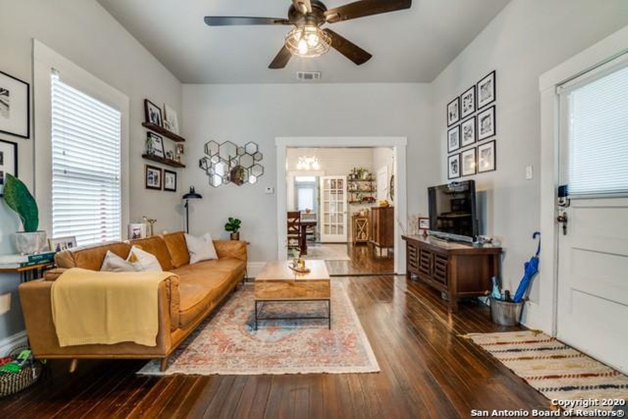 A quaint and colorful 1920 cottage is on the market in San Antonio's Government Hill area