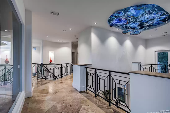 A San Antonio mansion with installations from local glass artist Gini Garcia is on the market