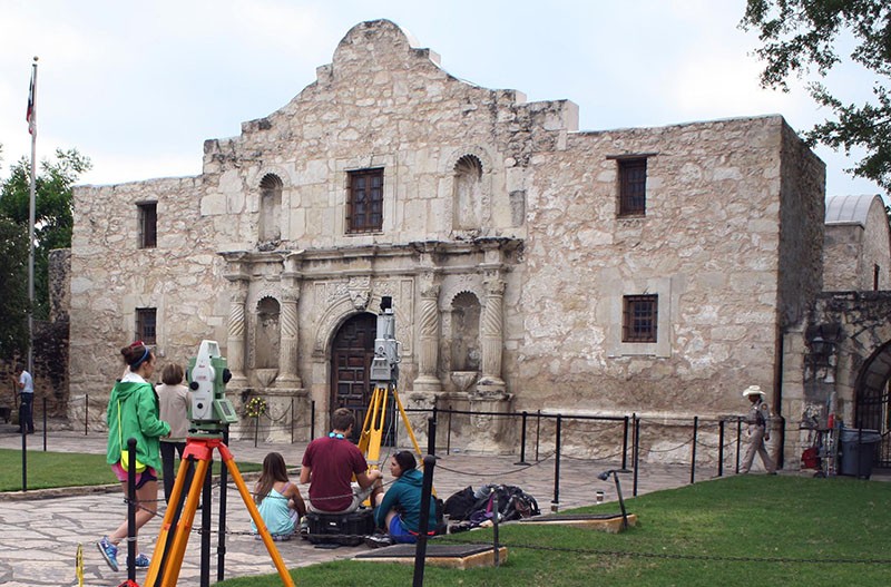 A series of studies confirmed serious erosion concerns at the Alamo, rekindling calls for preservation projects. - TEXAS A&M