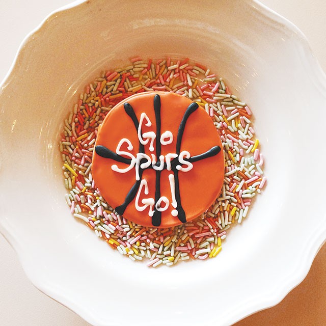 A super sweet way to support the Spurs from Bird Bakery - COURTESY PHOTO