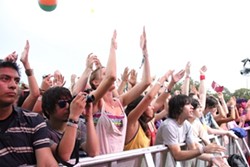ACL 2011, Day 2: Cut Copy, TV on the Radio, Stevie Wonder, and ... Christian Bale?