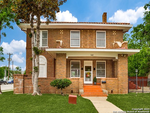 After major reno, one of the few brick homes in the King William area is back on the market