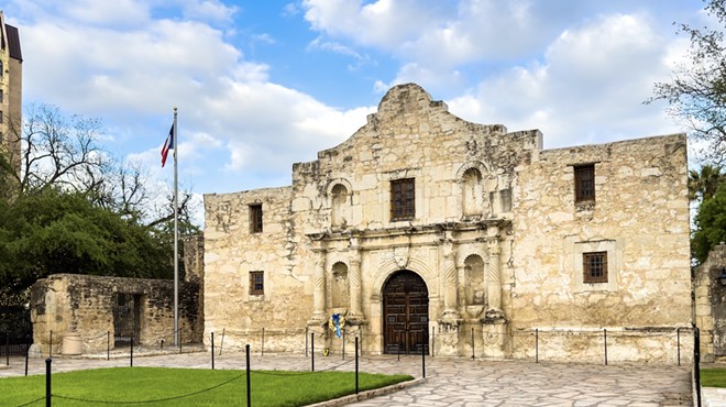 A new drainage system will divert water away from the limestone of Alamo's 300-year-old Long Barrack.