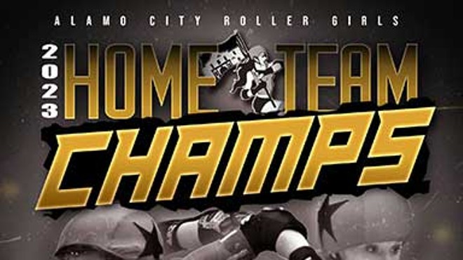 Alamo City Roller Girls Home Team Champs Roller Derby Bout
