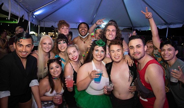 All the beautiful people we saw Saturday at San Antonio's Pride on the Strip celebration