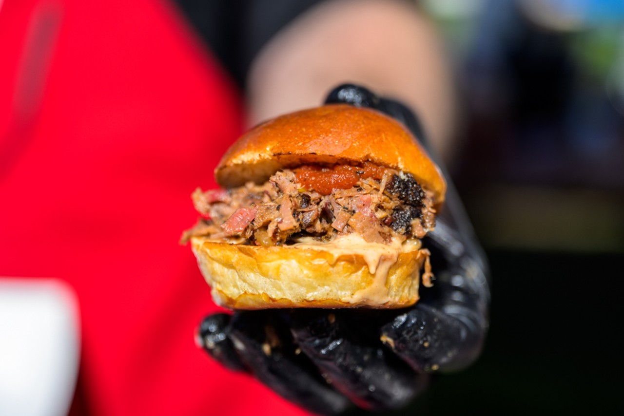 All the hungry foodies we saw at San Antonio's Titans of Tailgate competition