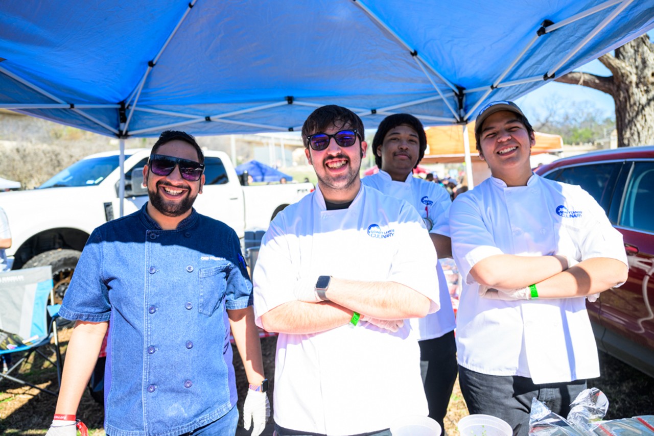 All the hungry foodies we saw at San Antonio's Titans of Tailgate competition