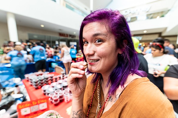 All the puro San Antonio fun we saw at the inaugural Chamoy Challenge at Rolling Oaks Mall