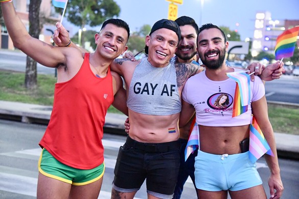 All the Sexy People We Saw at the 2019 Pride Bigger Than Texas Parade