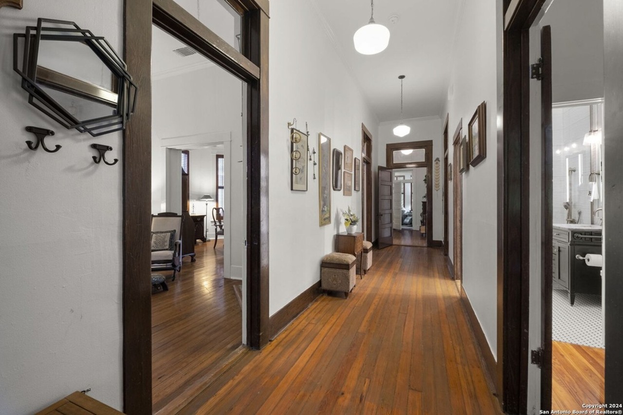 An 1891 home steps away from San Antonio's River Walk is for sale