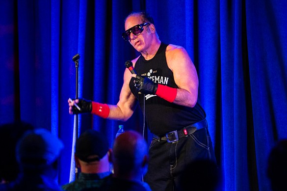 Andrew Dice Clay pulled no punches during his set at San Antonio's AT&T Center