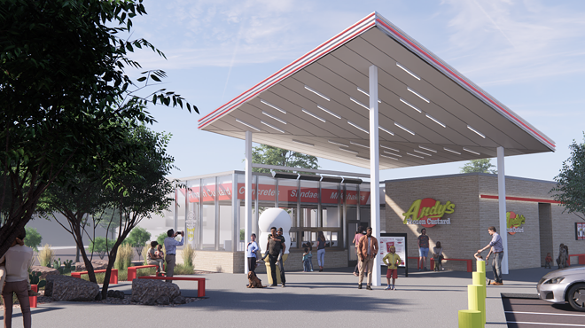 Andy's Frozen Custard will make its San Antonio debut in the spring.