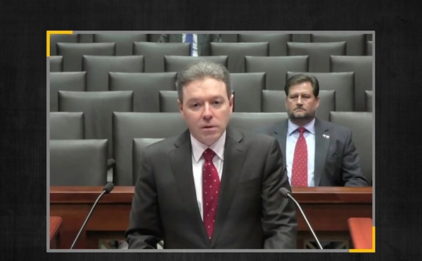 Attorney Jonathan Mitchell speaks before the Texas Supreme Court on Oct. 28, 2021.