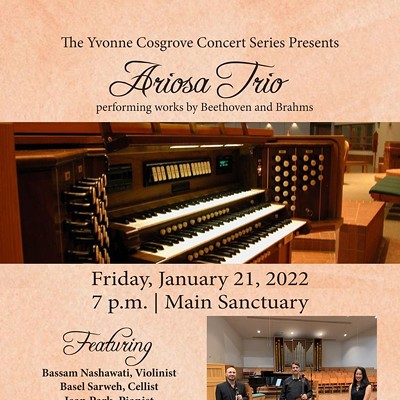 Concert Friday January 21, 2022, 7 pm