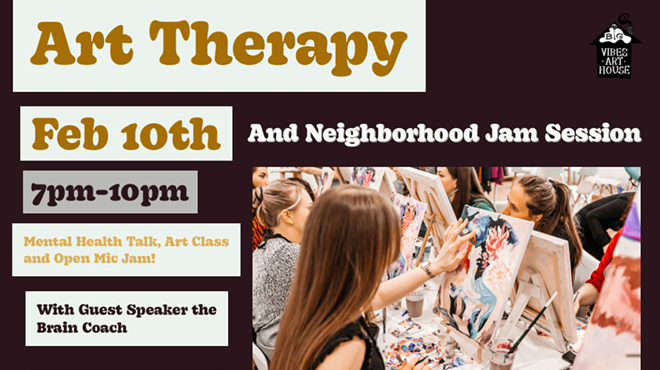 Art Therapy and Open Mic Jam
