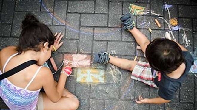 Artpace Chalk It Up is This Saturday
