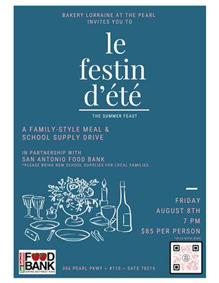 Bakery Lorraine presents “Summer Feast at the Pearl”