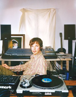 Beck’s got one turntable and a microphone.