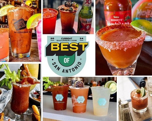 Here are your Finalists for Best Bloody Mary! Who do you think is the BEST in San Antonio? Voting ends June 23, those who participate can cast their last minute votes online.