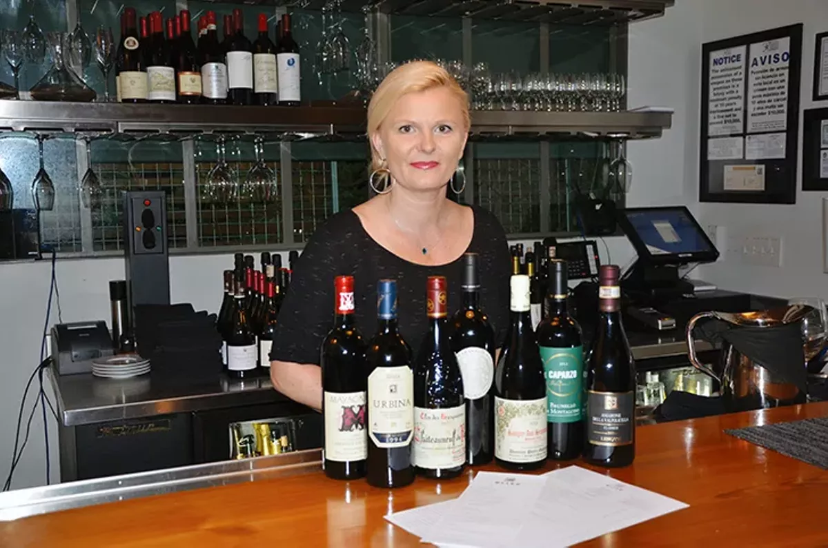 Bliss manager/maitre d' Daria Kossowska