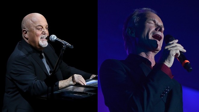 Neither Billy Joel not Sting have played San Antonio on recent tours. Joel has only played the Alamodome once, and Sting has never performed at the venue.