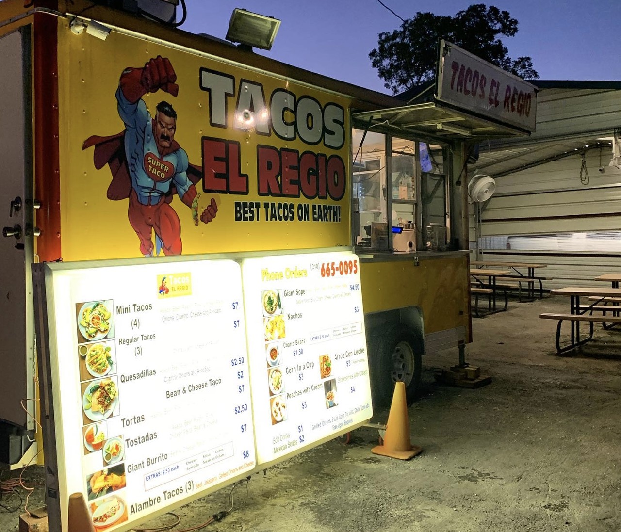 Tacos El Regio
Multiple Locations, tacos-el-regio-mexican-restaurant.business.site
This gem of a taco truck offers tasty mobile Mexican street food and simple yet delicious tacos. 
Photo via Instagram /  tacoselregiotx
