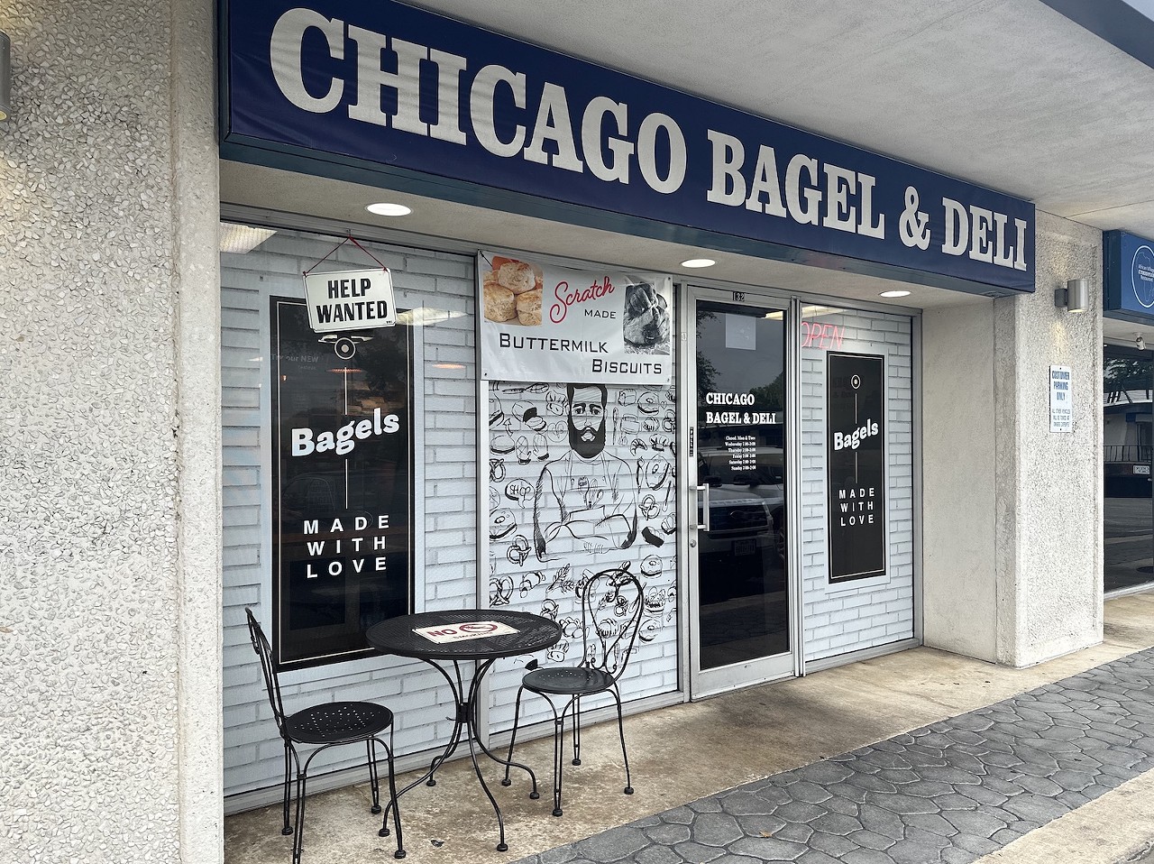 Chicago Bagel & Deli
10918 Wurzbach Road #132, (210) 691-2245, chicagobagelanddeli.com
A variety of bagels are available daily, including garlic, onion, poppy, pumpernickel, egg, blueberry and plenty more. Toppings include butter, jelly, honey butter or the ever-classic plain cream cheese.