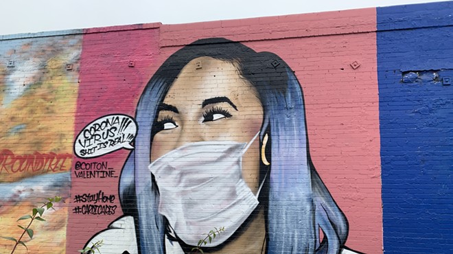 San Antonio's Cardi B Mural Gets a Coronavirus-Themed Update — And the Rapper Approves