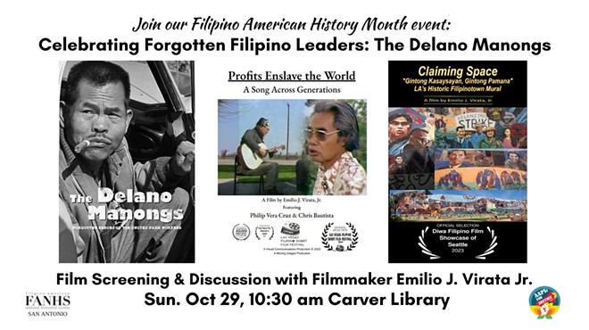 Celebrating Forgotten Filipino Leaders: The Delano Manongs Film Screening and Discussion