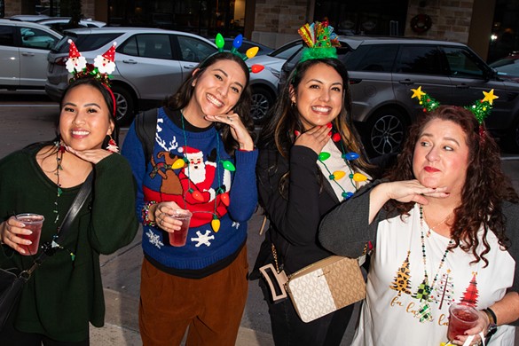 Cheerful moments from the 7th Annual Quarry Village Holiday Block Party