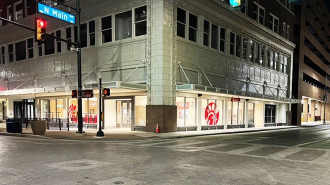 Chick-fil-A's long-anticipated downtown store is one of its largest in the state.