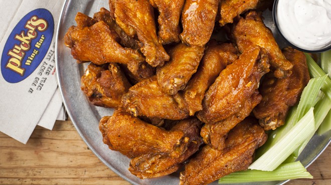 Texas-based Pluckers is known for its signature fried chicken wings.