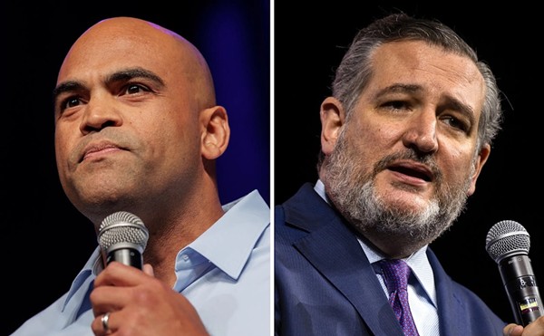 U.S. Rep. Colin Allred, D-Dallas, left, narrows the gap in his bid to unseat U.S. Sen. Ted Cruz, R-Texas.