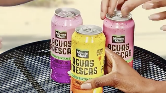 Minute Maid's new “Latin American-inspired,” aguas frescas are available in five flavors.