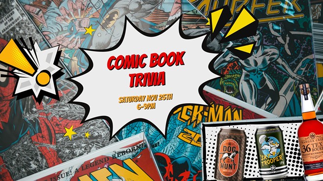 Comic Book Movie Trivia at Ranger Creek