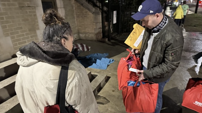 Counting the Uncounted: A cold, rainy night documenting the unhoused on San Antonio's streets