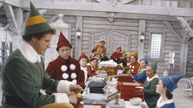 Elf will be screened as part of the H-E-B Cinema on Will's Plaza series.