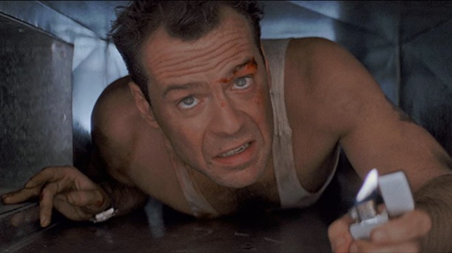 Die Hard was reportedly pitched as "Rambo in an office building."