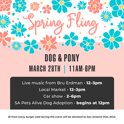 Dog & Pony Spring Fling and Car Show