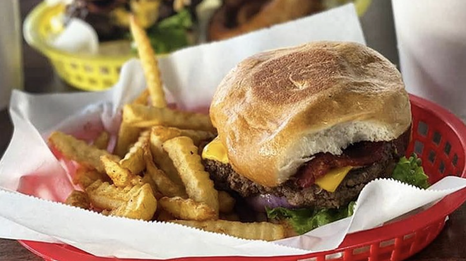 Local burger joint Mark's Outing is bringing back its Food Fight Fridays.