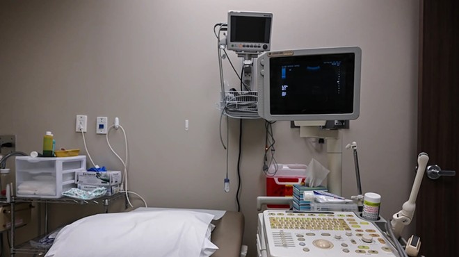 An examination room in Alamo Women’s Reproductive Services in San Antonio on June 14, 2022.