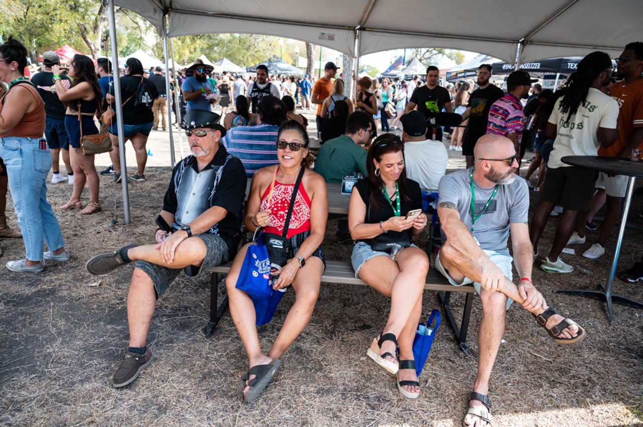 Everyone we saw having fun at the 2022 San Antonio Beer Festival
